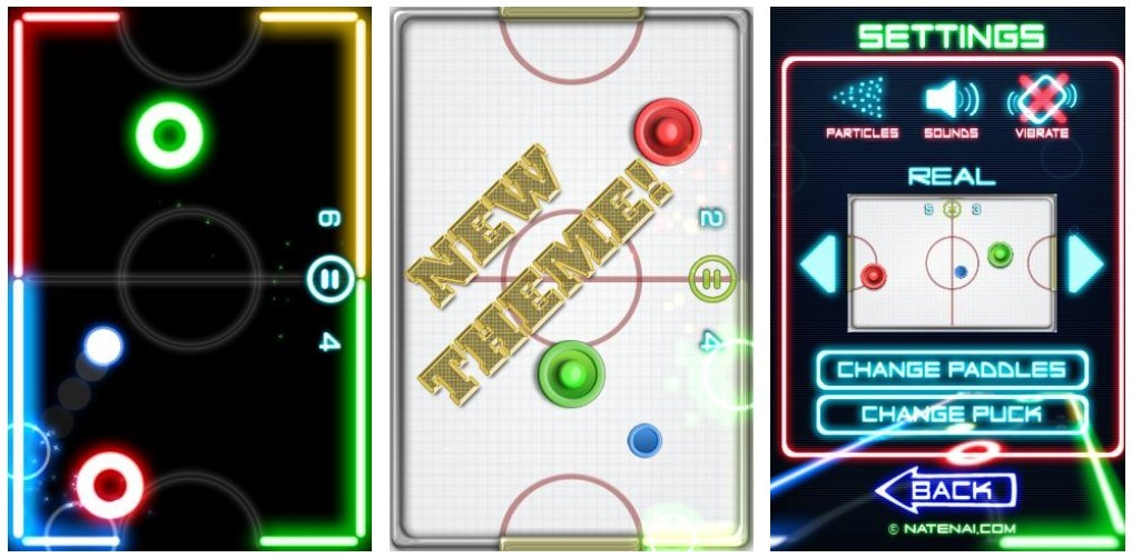 Game Glow Hockey (Play Store)